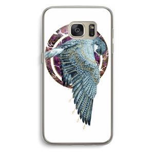 CaseCompany Golden Falcon: Samsung Galaxy S7 Transparant Hoesje