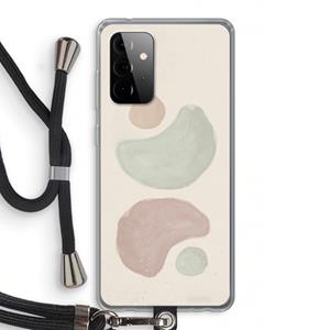 CaseCompany Geo #10: Samsung Galaxy A72 5G Transparant Hoesje met koord