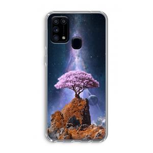 CaseCompany Ambition: Samsung Galaxy M31 Transparant Hoesje