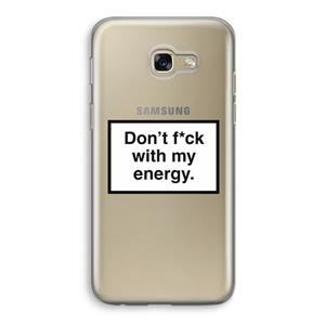 CaseCompany My energy: Samsung Galaxy A5 (2017) Transparant Hoesje