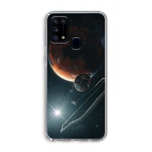 CaseCompany Mars Renaissance: Samsung Galaxy M31 Transparant Hoesje