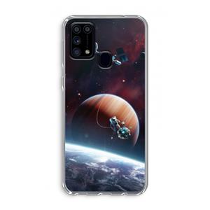 CaseCompany Examiner: Samsung Galaxy M31 Transparant Hoesje