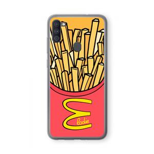 CaseCompany McElodie: Samsung Galaxy A11 Transparant Hoesje