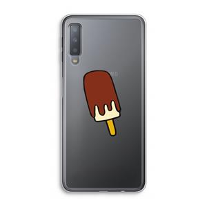 CaseCompany Frisco: Samsung Galaxy A7 (2018) Transparant Hoesje