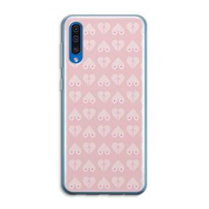 CaseCompany Ass 'n Titties: Samsung Galaxy A50 Transparant Hoesje