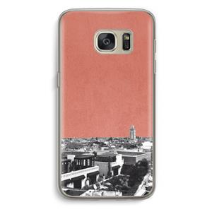 CaseCompany Marrakech Skyline : Samsung Galaxy S7 Transparant Hoesje