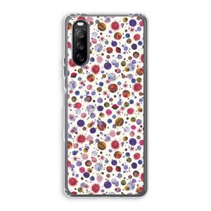 CaseCompany Planets Space: Sony Xperia 10 III Transparant Hoesje