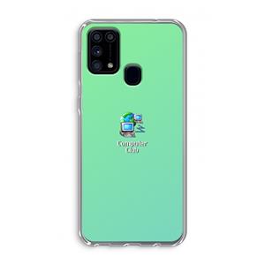 CaseCompany Win98: Samsung Galaxy M31 Transparant Hoesje