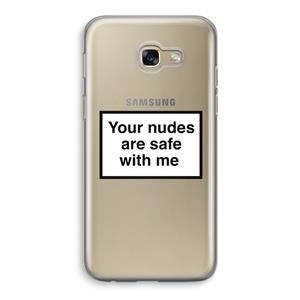 CaseCompany Safe with me: Samsung Galaxy A5 (2017) Transparant Hoesje