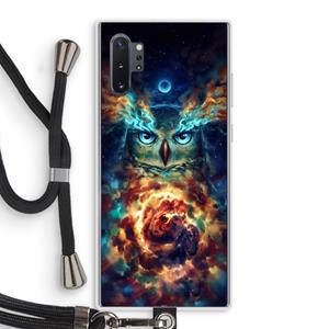 CaseCompany Aurowla: Samsung Galaxy Note 10 Plus Transparant Hoesje met koord