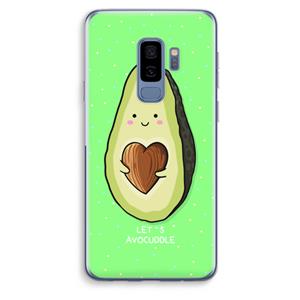 CaseCompany Avocuddle: Samsung Galaxy S9 Plus Transparant Hoesje