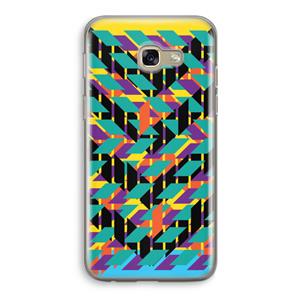 CaseCompany Skew Bee 1: Samsung Galaxy A5 (2017) Transparant Hoesje