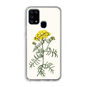 CaseCompany Tansy: Samsung Galaxy M31 Transparant Hoesje