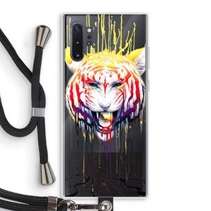 CaseCompany Fading: Samsung Galaxy Note 10 Plus Transparant Hoesje met koord