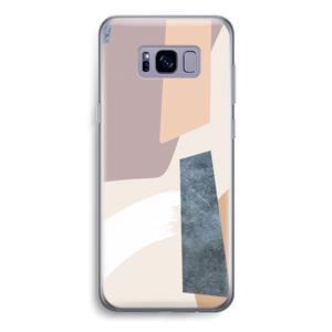 CaseCompany Luca: Samsung Galaxy S8 Transparant Hoesje