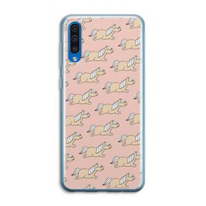 CaseCompany Ponys: Samsung Galaxy A50 Transparant Hoesje