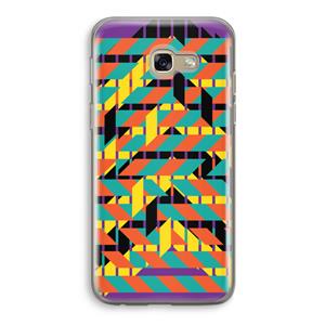 CaseCompany Skew Bee 2: Samsung Galaxy A5 (2017) Transparant Hoesje