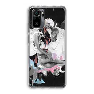 CaseCompany Camouflage de sommeil: Xiaomi Redmi Note 10 Pro Transparant Hoesje