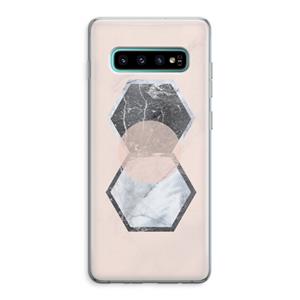 CaseCompany Creatieve toets: Samsung Galaxy S10 Plus Transparant Hoesje