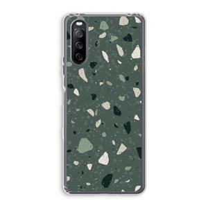 CaseCompany Terrazzo N°19: Sony Xperia 10 III Transparant Hoesje