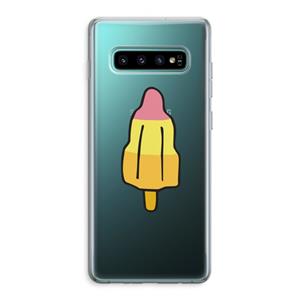 CaseCompany Raketijsje: Samsung Galaxy S10 Plus Transparant Hoesje
