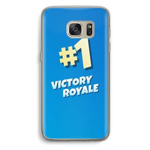 CaseCompany Victory Royale: Samsung Galaxy S7 Transparant Hoesje