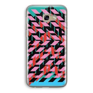 CaseCompany Skew Blush 2: Samsung Galaxy A5 (2017) Transparant Hoesje