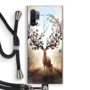 CaseCompany Seasons Change: Samsung Galaxy Note 10 Plus Transparant Hoesje met koord