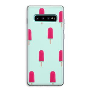 CaseCompany Waterijsje: Samsung Galaxy S10 Plus Transparant Hoesje