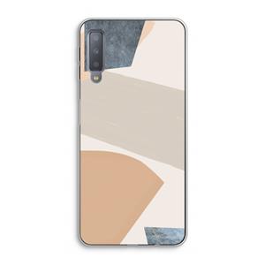 CaseCompany Formo: Samsung Galaxy A7 (2018) Transparant Hoesje