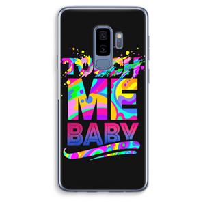 CaseCompany Touch Me: Samsung Galaxy S9 Plus Transparant Hoesje