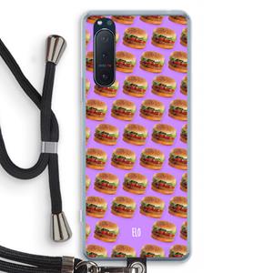 CaseCompany Giants: Sony Xperia 5 II Transparant Hoesje met koord
