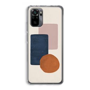 CaseCompany Geo #3: Xiaomi Redmi Note 10 Pro Transparant Hoesje