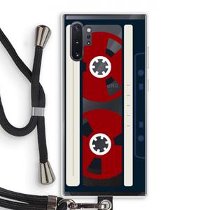 CaseCompany Here's your tape: Samsung Galaxy Note 10 Plus Transparant Hoesje met koord