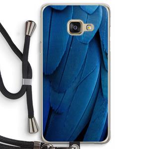 CaseCompany Pauw: Samsung Galaxy A3 (2016) Transparant Hoesje met koord