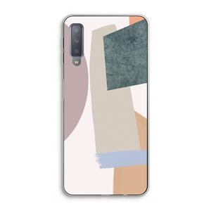 CaseCompany Lindo: Samsung Galaxy A7 (2018) Transparant Hoesje