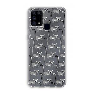 CaseCompany Makis: Samsung Galaxy M31 Transparant Hoesje