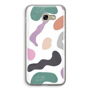 CaseCompany Memphis Shapes: Samsung Galaxy A5 (2017) Transparant Hoesje