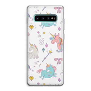 CaseCompany Fantasiewereld: Samsung Galaxy S10 Plus Transparant Hoesje