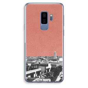 CaseCompany Marrakech Skyline : Samsung Galaxy S9 Plus Transparant Hoesje