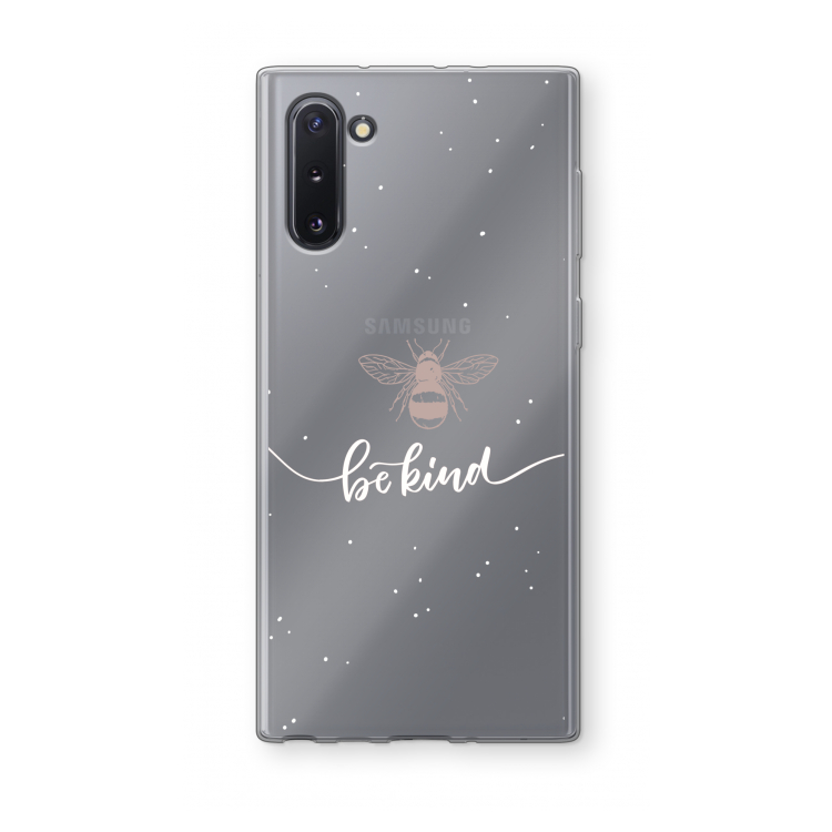 CaseCompany Be(e) kind: Samsung Galaxy Note 10 Transparant Hoesje