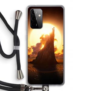 CaseCompany Children of the Sun: Samsung Galaxy A72 5G Transparant Hoesje met koord