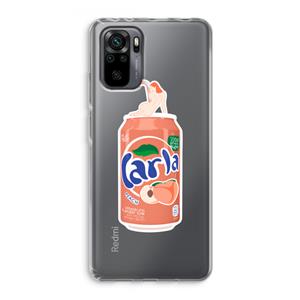 CaseCompany S(peach)less: Xiaomi Redmi Note 10 Pro Transparant Hoesje
