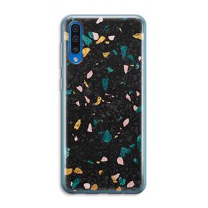 CaseCompany Terrazzo N°10: Samsung Galaxy A50 Transparant Hoesje