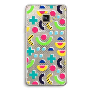 CaseCompany 8-bit N°1: Samsung A3 (2017) Transparant Hoesje