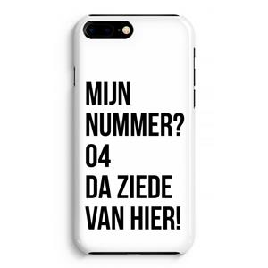CaseCompany Da ziede van hier: Volledig Geprint iPhone 7 Plus Hoesje