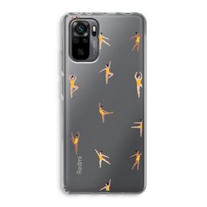 CaseCompany Dans #2: Xiaomi Redmi Note 10 Pro Transparant Hoesje