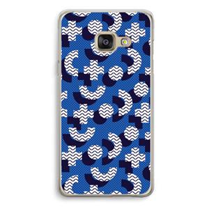 CaseCompany 8-bit N°5: Samsung A3 (2017) Transparant Hoesje
