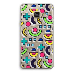 CaseCompany 8-bit N°6: Samsung A3 (2017) Transparant Hoesje
