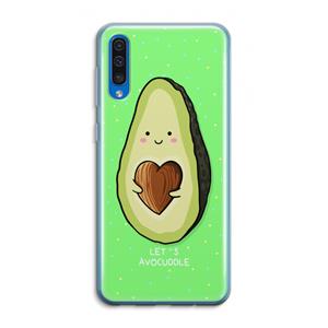 CaseCompany Avocuddle: Samsung Galaxy A50 Transparant Hoesje